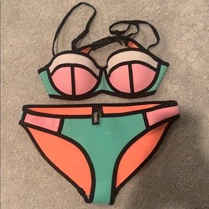 Triangl bikini set